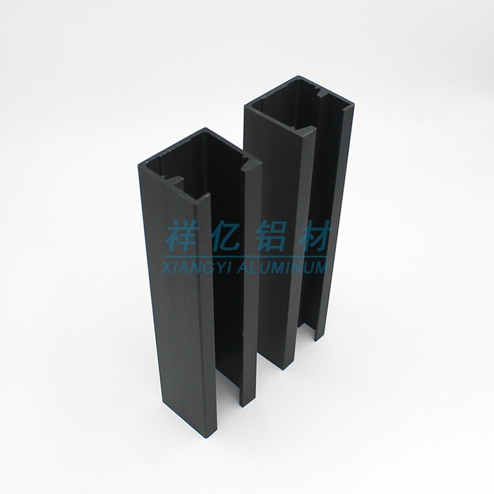 工業(yè)鋁型材吊軌黑色氧化3
